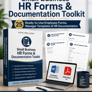 HR forms documentation toolkit for small businesses