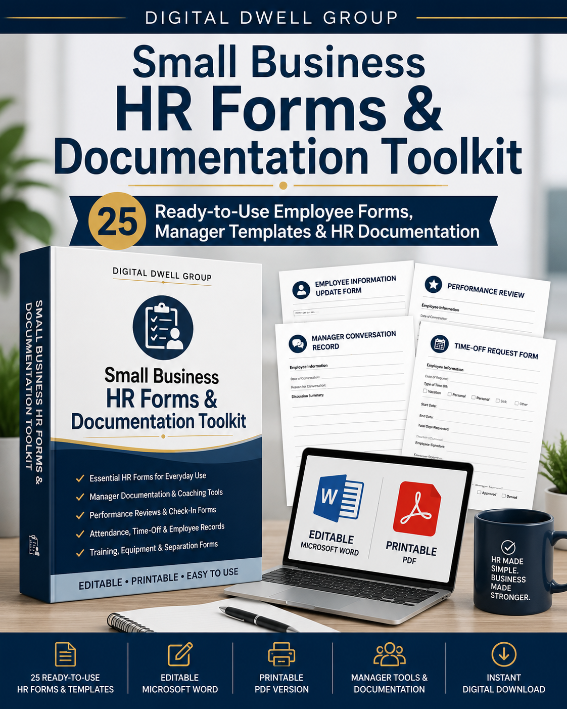 HR forms documentation toolkit for small businesses